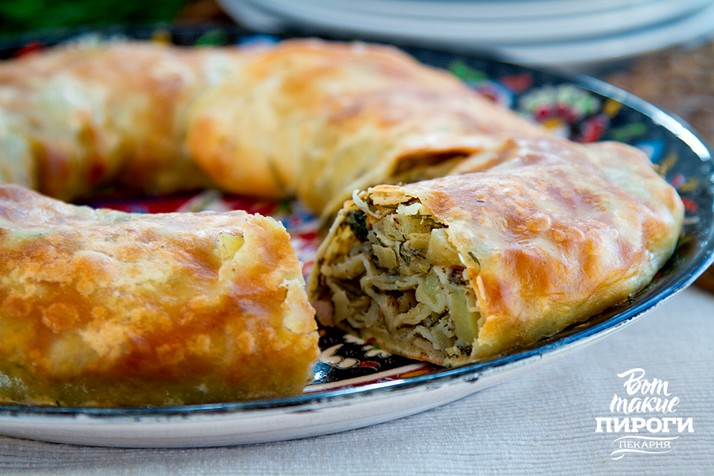 Узбекская кухня пирог с мясом